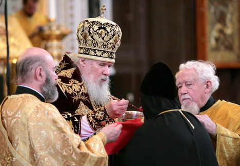 Патриарх Алексий.10.06.08.Храм Христа Спасителя