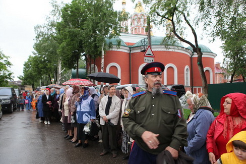 Восемьдесят девятый Симбирский крестный ход с чудотворным образом Казанской Жадовской Божией Матери прибыл в Симбирск.